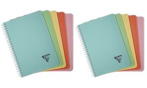 Clairefontaine Spiralbuch LINICOLOR, DIN A5, sortiert