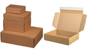 SMARTBOXPRO Versandkarton MODULBOX 3, für DIN A5, braun