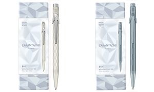 CARAN D'ACHE Druckkugelschreiber 849 ALPINE FROST, weiß
