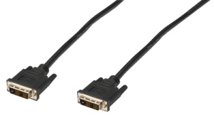 DIGITUS DVI-D 18+1 Kabel, Single Link, Full HD, 2,0 m