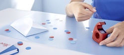 tesa Easy Cut Handabroller, transparent, unbestückt