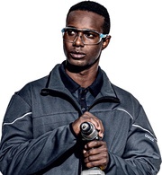 uvex Bügelbrille i-lite, Scheibentönung: klar