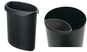 HAN Abfall-Einsatz für flammhemmende Papierkörbe, schwarz