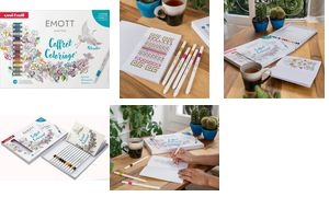 uni-ball Fineliner EMOTT, 16er Karton-Etui