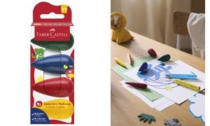 FABER-CASTELL Wachsmalbirnen, 4er Kartonetui