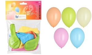 PAPSTAR Luftballons "Pastel", farbig sortiert