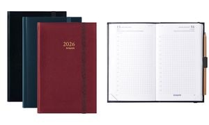 brepols Buchkalender "CHANTIER" 2026, farbig sortiert