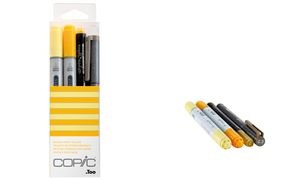 COPIC Marker ciao, 4er Set "Doodle Pack Yellow"