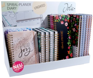 sigel BuJo Buchkalender Jolie, DIN A5, Display