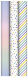 Clairefontaine Geschenkpapier "Basic 2", im Display