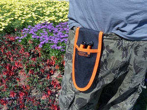 Garten PRIMUS Universal-Gürteltasche, schwarz/orange