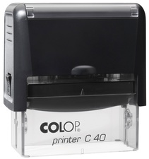 COLOP Textstempel Printer C40, 6-zeilig, schwarz