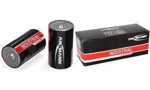 ANSMANN Alkaline Batterie "Industrial", Mono D, 10er Pack