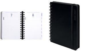 EXACOMPTA Agenda scolaire Forum Black & Co, 2026/2027, noir