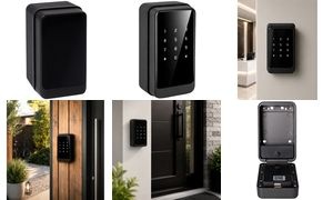 pavo Mini-Schlüsseltresor Advanced, für 1 Schlüssel, schwarz