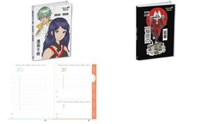 QUO VADIS EUROTEXTAGENDA scolaire Manga, 2025/2026, Duo