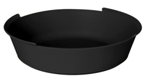 PAPSTAR Circulware Mehrweg-Schale, rund, 1.200 ml, schwarz