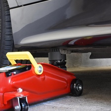 cartrend Gummiauflage für Wagenheber, schwarz