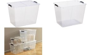 plast team Aufbewahrungsbox HOME BOX FLEX, 65 Liter