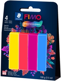 FIMO PROFESSIONAL Modelliermasse-Set "True Colours", 4er Set