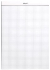 RHODIA Notizblock No. 18, DIN A4, kariert, weiß
