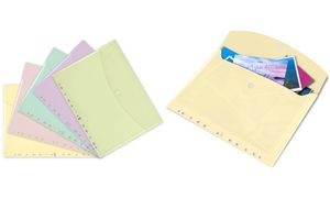 Oxfod Dokumententasche Punched Pockets Pastell, DIN A4+