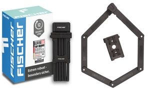 FISCHER Falt-Fahrradschloss PROTEC PLUS+ FK110