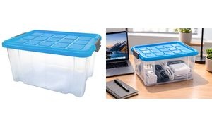 Peggy Perfect Aufbewahrungsbox mit Deckel, 27 Liter