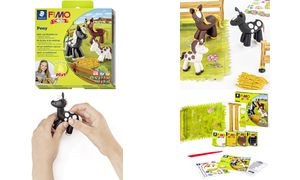 FIMO kids Modellier-Set Form & Play "Pony", Level 2