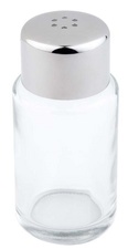 APS Salz- und Pfefferstreuer, Glas/Edelstahl, 18 Löcher