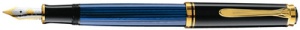 Pelikan Füllhalter "Souverän 800", schwarz/blau, EF