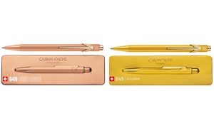 CARAN D'ACHE Druckkugelschreiber 849 Goldbar, gold