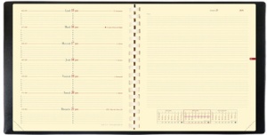 QUO VADIS Agenda "NOTE 16 S Prestige", 2027, Impala, noir