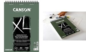 CANSON Skizzen- und Studienblock "XL RECYCLED", DIN A5