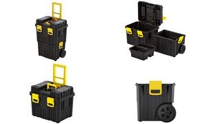 allit Werkzeugkoffer McPlus Mobile >P< 26, schwarz/gelb