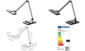 Hansa LED-Tischleuchte "Nimbus", Standfuß, silber