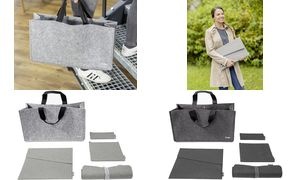 sigel Bundle Business-Filztasche Desk Sharing Bag Basic L