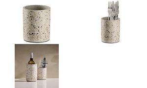 APS Besteckbehälter TERRAZZO, Beton, beige