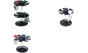 WEDO Stempelträger 8-fach, rund, schwarz