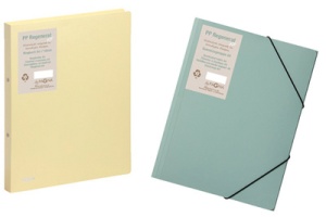 PAGNA Ringbücher + Gummizugmappen "Pastell eco", Display