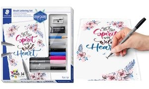 STAEDTLER Schreibset Brush Lettering Set, 9-teilig