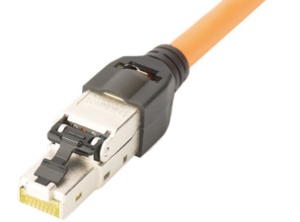 DIGITUS Feldstecker Kat. 6A, STP mit Staubschutzkappe
