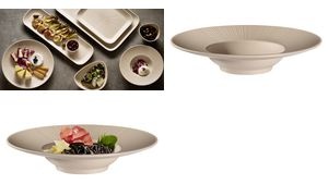 APS Pastateller NERO, Durchmesser: 290 mm, sand