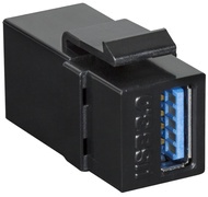 LogiLink Keystone Modular Verbinder USB 3.0, weiß