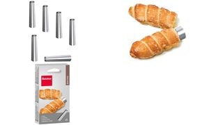 metaltex Schillerlocken-Formen, Edelstahl, 6er Set