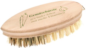 Peggy Perfect Gemüsebürste, Holz natur, 140 mm