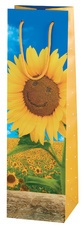 SUSY CARD Flaschentüte "Sunflower Smile", für 1 Flasche