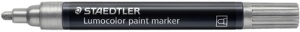STAEDTLER Acrylmarker Lumocolor paint marker, silber