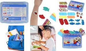 FIRST AID ONLY Kinder-Pflaster-Sortiment, 45er Kunststoffbox