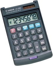 Canon Taschenrechner LS-39 E, Solar-/ Batteriebetrieb